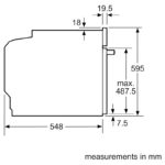 ابعاد فر توکار بوش CMG633